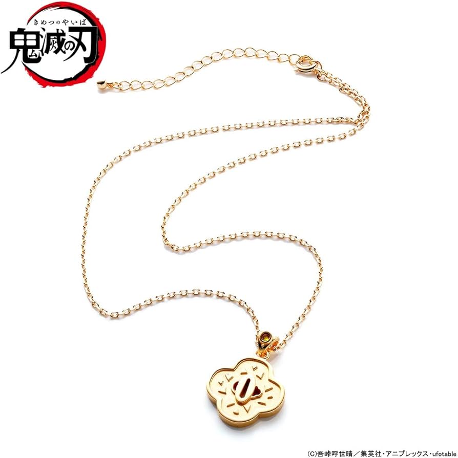 Amazon.co.jp: 鬼滅の刃 鍔(つば) ネックレス 我妻善逸 : おもちゃ